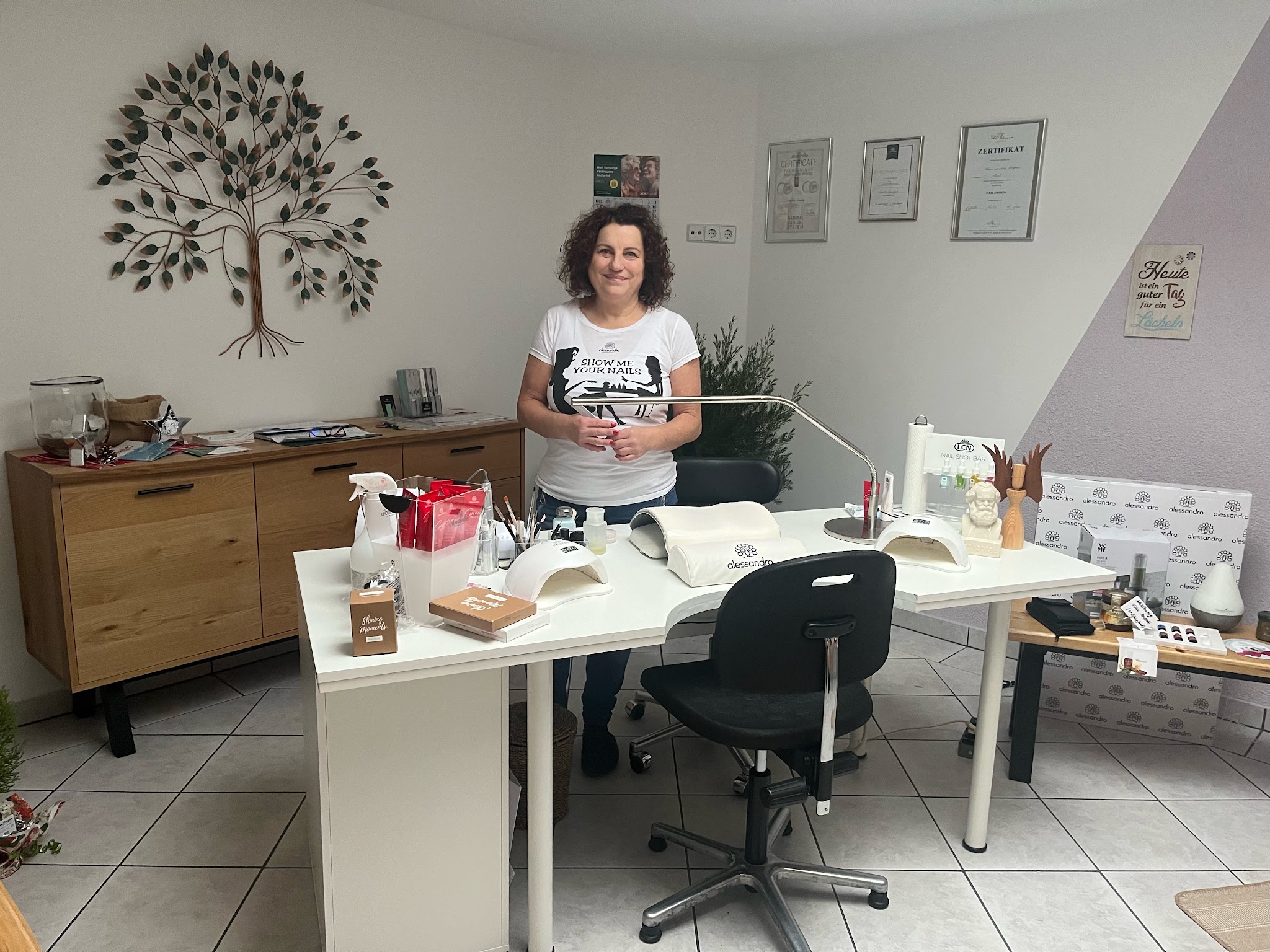 Kerstin Ziegner im Nagelstudio Chemnitz-Stelzendorf